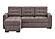 U0707 Brown Reversible Sofa Bed by Global Furniture