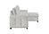 U0707 Chalk Reversible Sofa Bed by Global Furniture