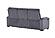U1895 Grey P2 Reclining Sofa w/Is & LED by Global Furniture