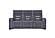 U1895 Grey P2 Reclining Sofa/Console Reclining Loveseat by Global Furniture