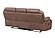 U2250 Brown Reclining Sofa by Global Furniture
