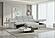 U3822 Grey/Ice Sectional w/Pullout Bed & USB by Global Furniture