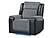 U5914-Grey/Black Console Reclining Loveseat & Recliner by Global Furniture