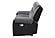 U5914-Grey/Black Console Reclining Loveseat & Recliner by Global Furniture