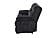 U6000 Black Console Reclining Loveseat by Global Furniture