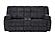 U6000 Black Console Reclining Loveseat by Global Furniture