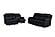 U6026 Black PU 72A Console Reclining Loveseat w/LED and Speaker by Global Furniture