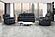U6026 Black PU 72A Console Reclining Loveseat w/LED and Speaker by Global Furniture