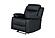U6026 Black PU 72A Glider Recliner w/LED by Global Furniture