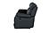 U6026 Black PU 72A Reclining Sofa w/LED by Global Furniture