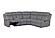 U6026 Grey PU 46A Right Side Facing Sectional w/LED & Speaker by Global Furniture