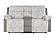U6028 Grey Console Reclining Loveseat by Global Furniture