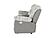U6028 Grey Reclining Sofa/Console Reclining Loveseat/Glider Recliner by Global Furniture