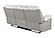 U6028 Grey Reclining Sofa by Global Furniture