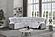 U6028 Grey Sectional w/LED by Global Furniture