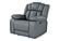 U7068 Grey 10 Power Recliner w/LED by Global Furniture