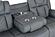 U7068/U7069 Grey 10 Power Reclining Sofa/Power Console Reclining Loveseat w/Led & Immersive Sound/Power Recliner by Global Furni
