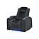 U8000 Black Power Console Reclining Loveseat/ Power Reclining Sofa/ Power Recliner w/Power Headrest by Global Furniture