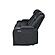 U8000 Black Power Reclining Sofa w/Power Headrest, Dropdown Table w/Wood Trim & Reading Light & LED Light by Global Furniture