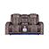 U8000 Brown Power Console Reclining Loveseat/ Power Reclining Sofa/ Power Recliner w/Power Headrest by Global Furniture