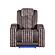 U8000 Brown Power Recliner w/Power Headrest & LED Light by Global Furniture
