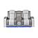 U8000 Grey Power Console Reclining Sofa & Power Console Reclining Loveseat by Global Furniture