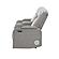 U8000 Grey Power Reclining Loveseat w/Console, Power Headrest, LED Light & Bluetooth Speaker by Global Furniture
