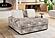 U8292 Grey Lounger Sofa w/USB by Global Furniture