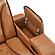 U8611 Camel Sectional w/Power Headrest, Continuous LED & Speaker by Global Furniture