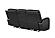 U8880 Black Leather Power Reclining Sofa by Global Furniture