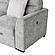U9401 Nickel Sofa Bed Sectional w/3 Pillows by Global Furniture