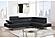 U9784 Black Right Arm Facing Sectional by Global Furniture