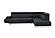 U9784 Black Right Arm Facing Sectional by Global Furniture