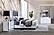 Ylime Smooth White Dresser w/LED by Global Furniture