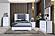 Ylime Smooth White Mirror w/LED by Global Furniture