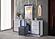 Ylime Smooth White Vanity w/LED by Global Furniture