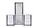 Ylime Smooth White Vanity w/LED by Global Furniture