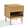 Ria 1 Drawer Nightstand - Caramelized by Greenington