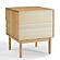 Ria 1 Drawer Nightstand - Caramelized by Greenington