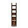 Magnolia Shelf - Black Walnut by Greenington