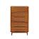 Currant Five Drawer High Chest - Amber by Greenington