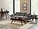 Azara Tiger Console Table - Sable by Greenington