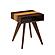 Azara Tiger End Table - Sable by Greenington