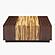 Azara Cube Bamboo Coffee Table - Sable by Greenington