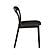 Hanna Chair Bamboo Seat - Caviar by Greenington