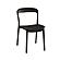 Hanna Chair Bamboo Seat - Caviar by Greenington
