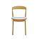 Hanna Dining Chair Leather Seat - Wheat (Set of 2) by Greenington