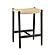 Leif Counter Height Stool - Caviar by Greenington