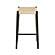 Leif Counter Height Stool - Caviar by Greenington