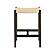 Leif Counter Height Stool - Caviar by Greenington